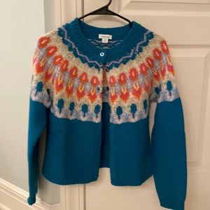 Sundance teal cardigan